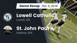 Recap: Lowell Catholic  vs. St. John Paul II  2018