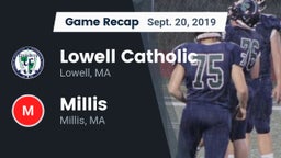 Recap: Lowell Catholic  vs. Millis  2019