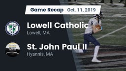 Recap: Lowell Catholic  vs. St. John Paul II  2019