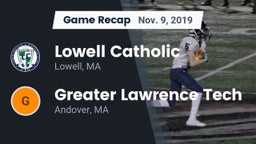 Recap: Lowell Catholic  vs. Greater Lawrence Tech  2019