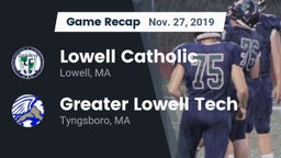 Recap: Lowell Catholic  vs. Greater Lowell Tech  2019