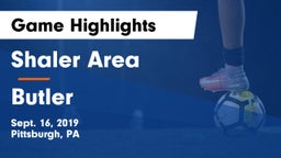 Shaler Area  vs Butler  Game Highlights - Sept. 16, 2019