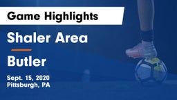 Shaler Area  vs Butler  Game Highlights - Sept. 15, 2020