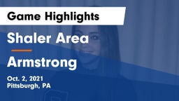 Shaler Area  vs Armstrong Game Highlights - Oct. 2, 2021