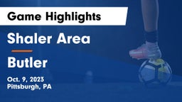 Shaler Area  vs Butler  Game Highlights - Oct. 9, 2023
