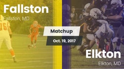 Matchup: Fallston  vs. Elkton  2017