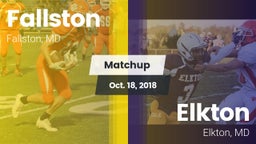 Matchup: Fallston  vs. Elkton  2018