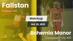 Matchup: Fallston  vs. Bohemia Manor  2019