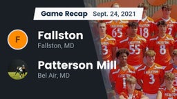 Recap: Fallston  vs. Patterson Mill  2021