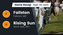 Recap: Fallston  vs. Rising Sun  2022