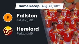 Recap: Fallston  vs. Hereford  2023