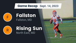 Recap: Fallston  vs. Rising Sun  2023