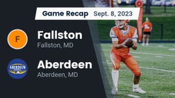 Recap: Fallston  vs. Aberdeen  2023