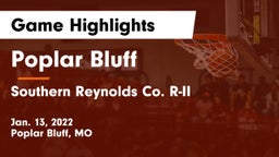 Poplar Bluff  vs Southern Reynolds Co. R-II Game Highlights - Jan. 13, 2022