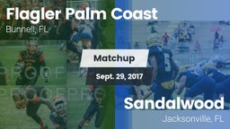 Matchup: Flagler Palm Coast vs. Sandalwood  2017