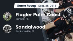 Recap: Flagler Palm Coast  vs. Sandalwood  2018