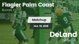 Matchup: Flagler Palm Coast vs. DeLand  2018