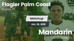 Matchup: Flagler Palm Coast vs. Mandarin  2018