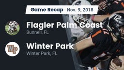 Recap: Flagler Palm Coast  vs. Winter Park  2018