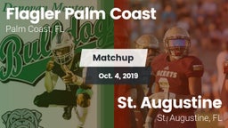 Matchup: Flagler Palm Coast vs. St. Augustine  2019