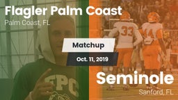 Matchup: Flagler Palm Coast vs. Seminole  2019
