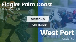 Matchup: Flagler Palm Coast vs. West Port  2019