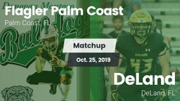 Matchup: Flagler Palm Coast vs. DeLand  2019