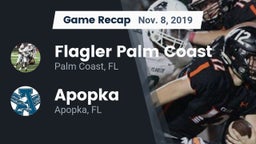 Recap: Flagler Palm Coast  vs. Apopka  2019