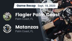 Recap: Flagler Palm Coast  vs. Matanzas  2020