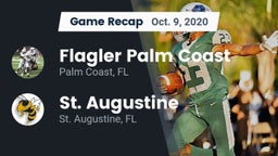 Recap: Flagler Palm Coast  vs. St. Augustine  2020