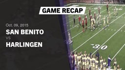 Recap: San Benito  vs. Harlingen  2015