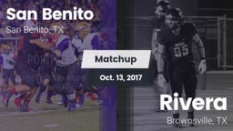 Matchup: San Benito High vs. Rivera  2017
