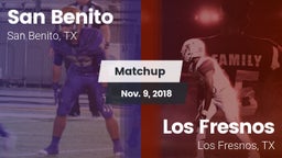 Matchup: San Benito High vs. Los Fresnos  2018