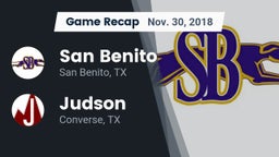Recap: San Benito  vs. Judson  2018