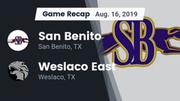 Recap: San Benito  vs. Weslaco East  2019