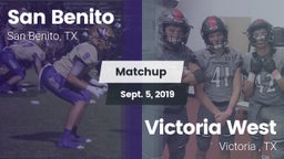 Matchup: San Benito High vs. Victoria West  2019