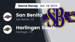 Recap: San Benito  vs. Harlingen South  2019