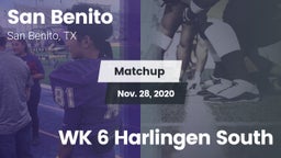 Matchup: San Benito High vs. WK 6 Harlingen South 2020