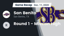 Recap: San Benito  vs. Round 1 - Mission High 2020