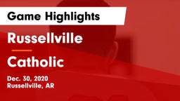 Russellville  vs Catholic  Game Highlights - Dec. 30, 2020