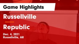Russellville  vs Republic  Game Highlights - Dec. 4, 2021