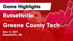 Russellville  vs Greene County Tech  Game Highlights - Dec. 9, 2021