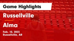 Russellville  vs Alma  Game Highlights - Feb. 10, 2023