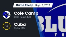 Recap: Cole Camp  vs. Cuba  2017