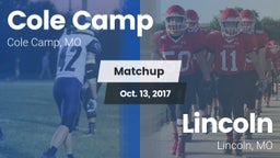 Matchup: Cole Camp High vs. Lincoln  2017