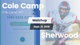 Matchup: Cole Camp High vs. Sherwood  2018