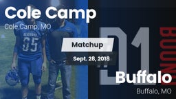 Matchup: Cole Camp High vs. Buffalo  2018