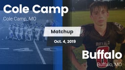 Matchup: Cole Camp High vs. Buffalo  2019