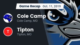 Recap: Cole Camp  vs. Tipton  2019