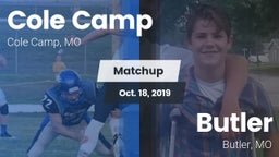 Matchup: Cole Camp High vs. Butler  2019